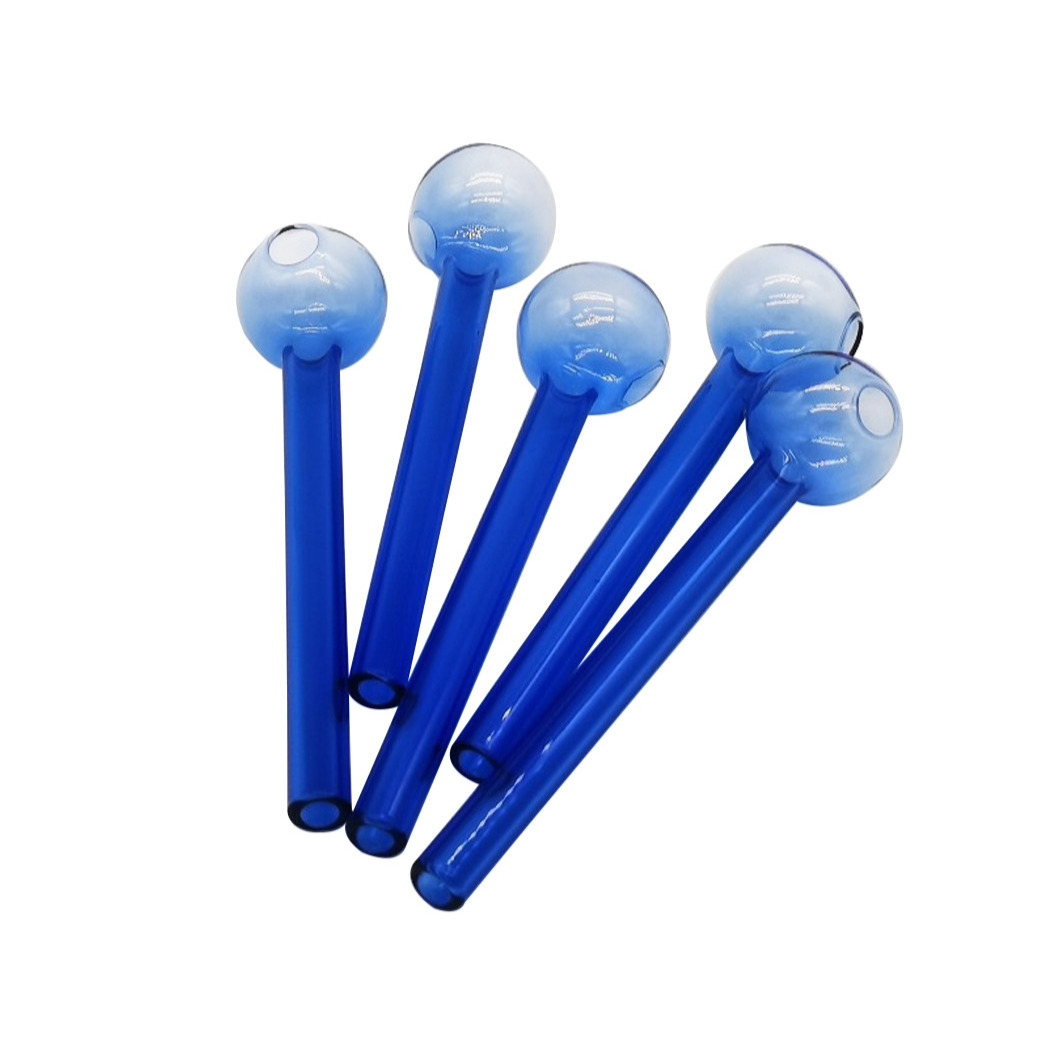 12cm 4.7 Inch Blue Hand Glass Oil Burner Handmade Smoking Pipe Tube for Tobacco Wax Oil
12cm 4.7 Inch Blue Hand Glass Oil Burner Handmade Smoking Pipe Tube for Tobacco Wax Oil
