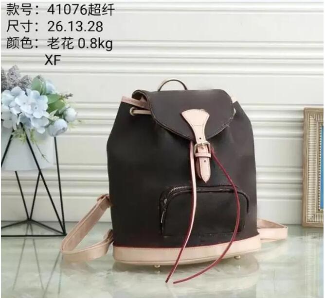 Luxurys Shoulder Bags Newest Backpack MONTSOURIS Vintage Embossing Leather Backpacks Women Messenger Bag Purse School Bag, Box
Luxurys Shoulder Bags Newest Backpack MONTSOURIS Vintage Embossing Leather Backpacks Women Messenger Bag Purse School Bag, Box