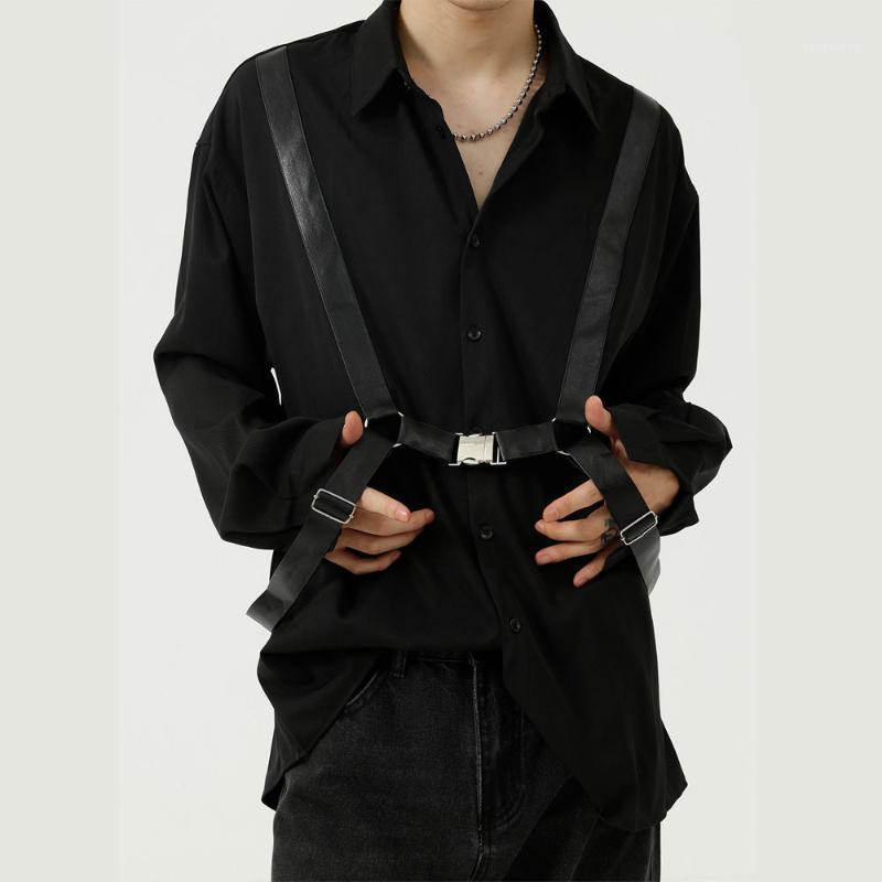 Men's Casual Shirts 2022 Autumn Oversize Shirt Men Function Style Streetwear Hip Hop Long Sleeve Loose Black White Tops Male Blouse
Men's Casual Shirts 2022 Autumn Oversize Shirt Men Function Style Streetwear Hip Hop Long Sleeve Loose Black White Tops Male Blouse