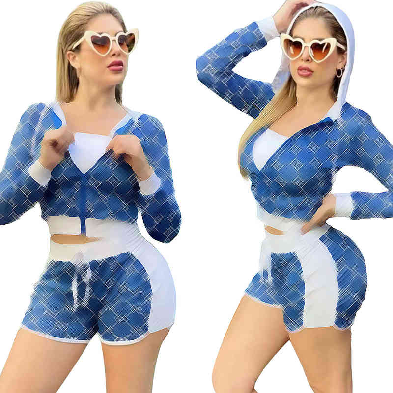 Q6015 Letter Print Designer Women' Clothing Casual Luxury Hooded Jacket Shorts Set Fashion Brands, Black
Q6015 Letter Print Designer Women' Clothing Casual Luxury Hooded Jacket Shorts Set Fashion Brands, Black