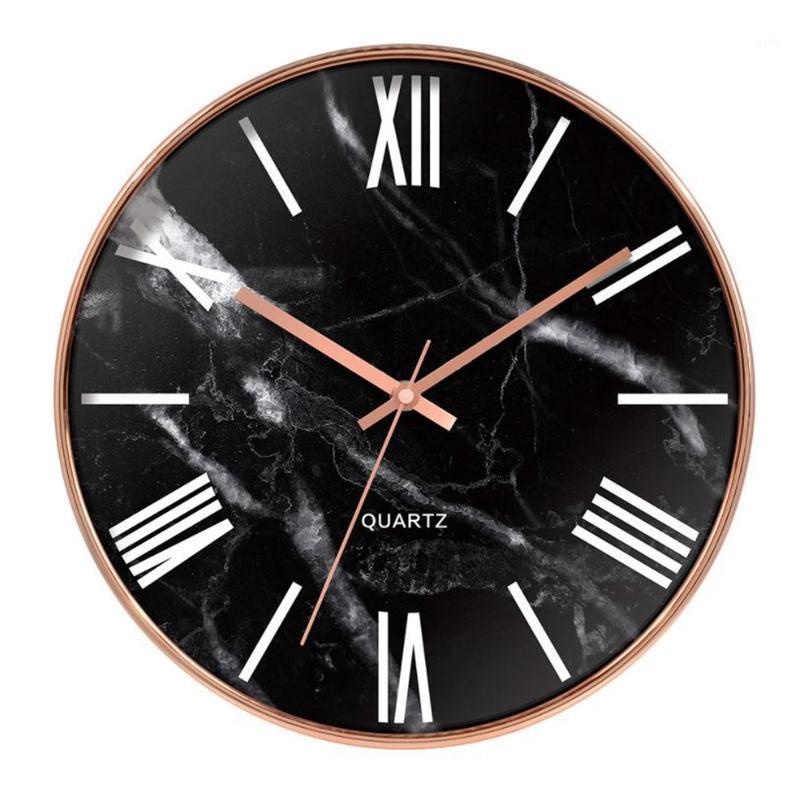 Wall Clocks 12 Inch Clock Marble Mute Golden Roman Numeral Creative Rose Gold Nordic Style Living Room Home Decor
Wall Clocks 12 Inch Clock Marble Mute Golden Roman Numeral Creative Rose Gold Nordic Style Living Room Home Decor