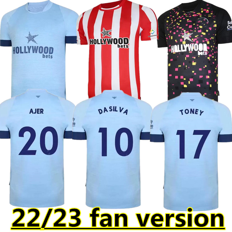 22 23 Forss Brentfords Soccer Jerseys 2022 2023 ERIKSEN Dasilva TONEY MBEUMO ONYEKA Canos, Yellow
22 23 Forss Brentfords Soccer Jerseys 2022 2023 ERIKSEN Dasilva TONEY MBEUMO ONYEKA Canos, Yellow