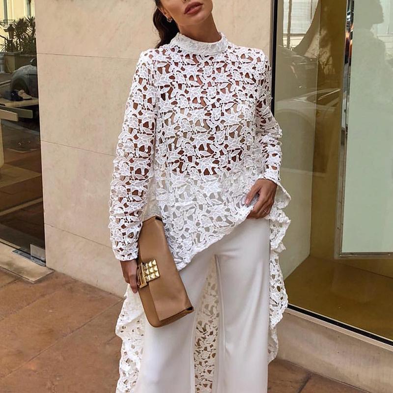 Women' Blouses & Shirts Women Fashion Elegant Casual Patchwork Flounced Dip Hem Top Crochet Irregular Hollow Out See Through BlouseWomen, Pink
Women' Blouses & Shirts Women Fashion Elegant Casual Patchwork Flounced Dip Hem Top Crochet Irregular Hollow Out See Through BlouseWomen, Pink