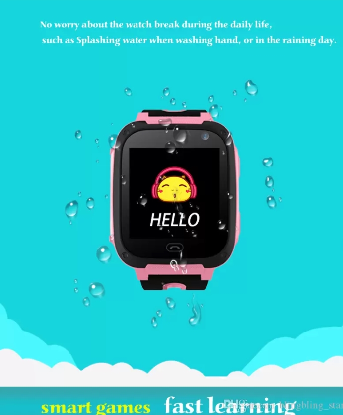 Q9 Kid Smart Watch LBS SOS Waterproof Tracker Smart Watches for Kids Anti-lost Support SIM Card Compatible for Android Phone with Retail Box