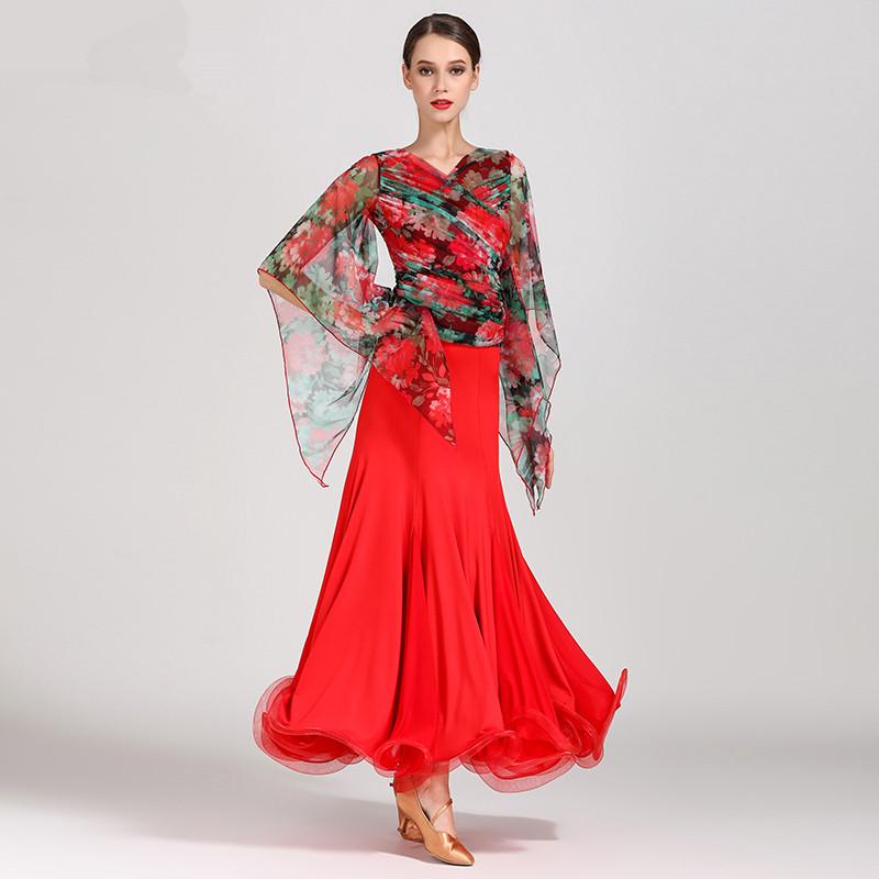 Stage Wear Leopard Red Green Blue Modern Skirts And Dresses Suits Woman Waltz Ballroom Dancing Tango Dance Clothes Tops For Women, Black
Stage Wear Leopard Red Green Blue Modern Skirts And Dresses Suits Woman Waltz Ballroom Dancing Tango Dance Clothes Tops For Women, Black
