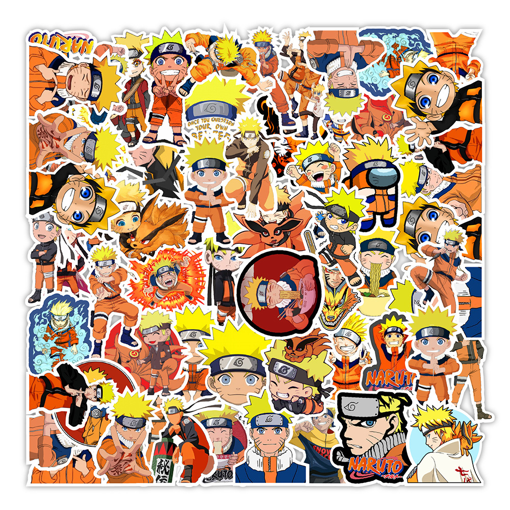 50pcs Uzumaki Naruto Japan Anime Mix Stickers Waterproof Bicycle Refrigerator Car & Suitcase Sticker Pack For Kids, Multi colors
50pcs Uzumaki Naruto Japan Anime Mix Stickers Waterproof Bicycle Refrigerator Car & Suitcase Sticker Pack For Kids, Multi colors