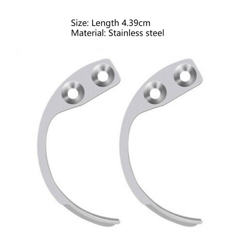 Hand Tools 2Pcs Useful Hook Key Reusable Hard Tag Remover Replacement Easy To Use Security Alarm For Shoes/Clothes/Wallethand Handhand
