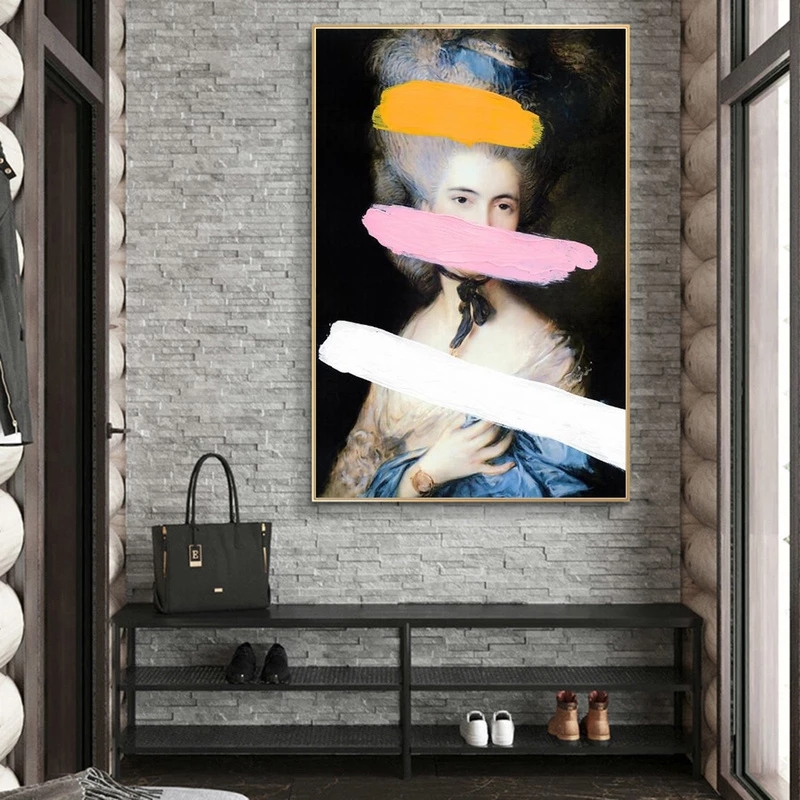 Modern Woman Art Canvas Paintings on The Wall Art Posters and Prints Cover Face Abstract Wall Art Pictures Home Decor Cuadros
Modern Woman Art Canvas Paintings on The Wall Art Posters and Prints Cover Face Abstract Wall Art Pictures Home Decor Cuadros
