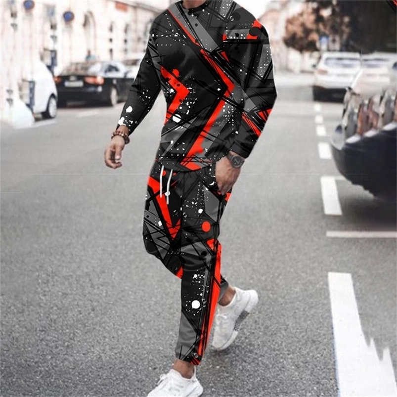 Men' Tracksuits Men' T-Shirt Long Sleeved Sports Suits 3D Printed Trend Essentials Tracksuit Casual Oversize Men Clothes Outfits Sports Pants 220826, Tc1169
Men' Tracksuits Men' T-Shirt Long Sleeved Sports Suits 3D Printed Trend Essentials Tracksuit Casual Oversize Men Clothes Outfits Sports Pants 220826, Tc1169