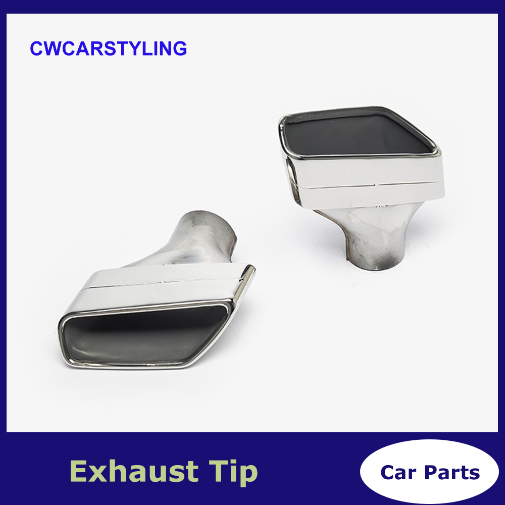 304 Stainless Steel Car Exhaust Muffler Pipe Tailpipe Square Tip For BMW 5 Series G30 G38 530i 528i 530i Original Style
304 Stainless Steel Car Exhaust Muffler Pipe Tailpipe Square Tip For BMW 5 Series G30 G38 530i 528i 530i Original Style
