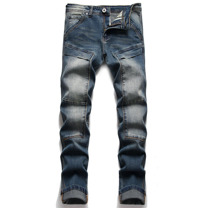 2022 Men's Ripped Patch Skinny purple jeans for men Designer high quality badge Slim fit Biker Hole Beggar Hip Hop jeans #A21
2022 Men's Ripped Patch Skinny purple jeans for men Designer high quality badge Slim fit Biker Hole Beggar Hip Hop jeans #A21