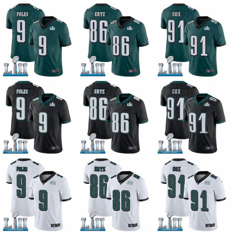 Jersey Philadelphia''Eagles''86 Ertz 9 Nick Foles 11 Carson Wentz 91 Fletcher Cox 2018 Super''Bowl''Football Green Black White''nfl
Jersey Philadelphia''Eagles''86 Ertz 9 Nick Foles 11 Carson Wentz 91 Fletcher Cox 2018 Super''Bowl''Football Green Black White''nfl