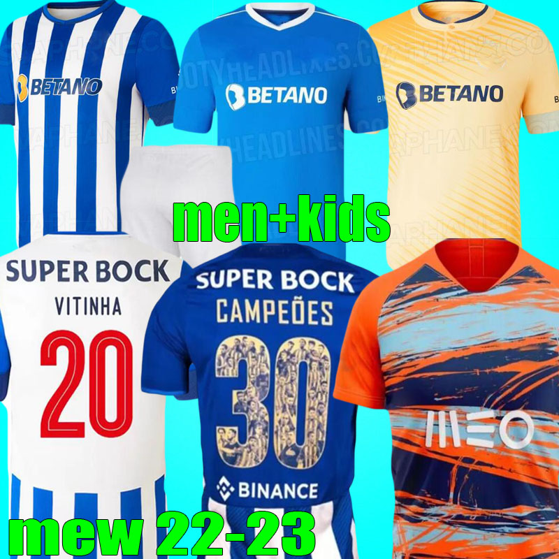 21 22 23 FC Porto CAMPEOES soccer jerseys 2022 2023 Camisa SPECIAL Titulos Futebol Clube Concept MATHEUS MEHDI Maillots MAREGA SERGIO men kids kit football shirt, 22-23 home
21 22 23 FC Porto CAMPEOES soccer jerseys 2022 2023 Camisa SPECIAL Titulos Futebol Clube Concept MATHEUS MEHDI Maillots MAREGA SERGIO men kids kit football shirt, 22-23 home