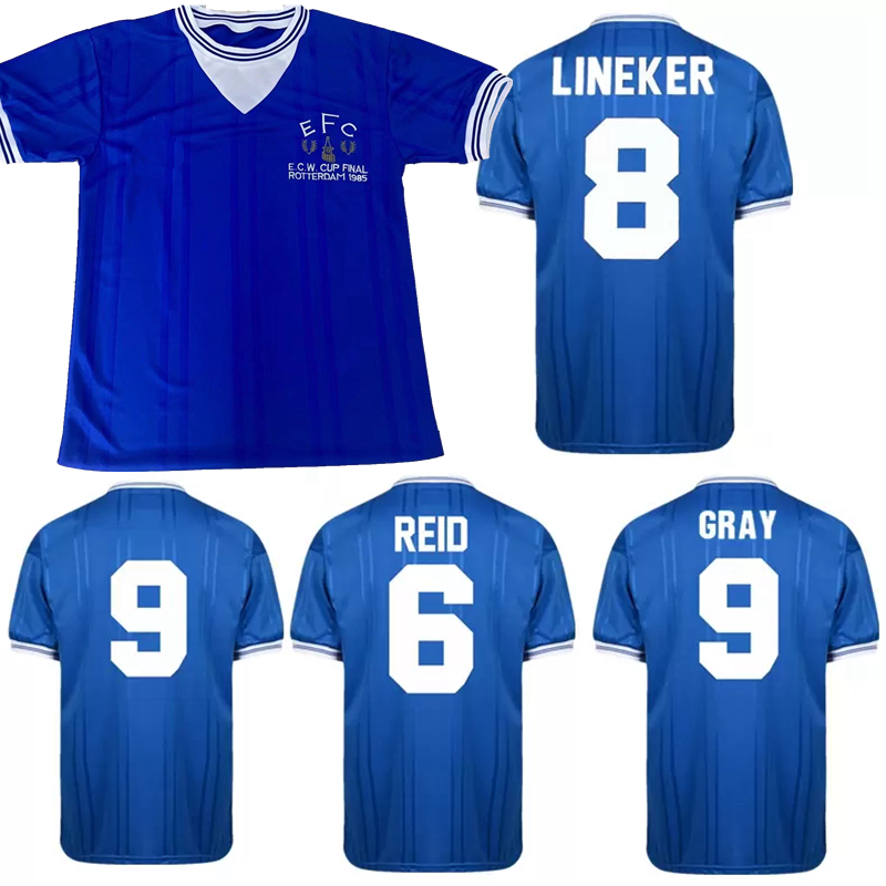 1985 final Rotterdam soccer jersey efc ecw cup Ratcliffe Bracewell Gray Reid Gary Lineker home classic vintage football shirt, 1985 home
1985 final Rotterdam soccer jersey efc ecw cup Ratcliffe Bracewell Gray Reid Gary Lineker home classic vintage football shirt, 1985 home