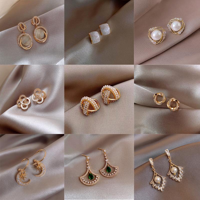 Dangle & Chandelier 2022 Gold Color Pearl Rhinestone Drop Earrings For Women Butterfly Heart Flower Fashion Gift Party Jewelry OorbellenDang
Dangle & Chandelier 2022 Gold Color Pearl Rhinestone Drop Earrings For Women Butterfly Heart Flower Fashion Gift Party Jewelry OorbellenDang