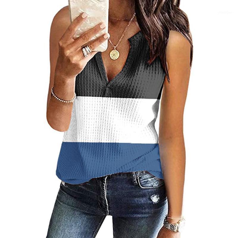 Fashion Waffle Knit Blouse Shirt Patchwork Loose V-Neck Tops Casual Summer Ladies Female Women Sleevelss Blusas Pullover Women' Blouses, Wine
Fashion Waffle Knit Blouse Shirt Patchwork Loose V-Neck Tops Casual Summer Ladies Female Women Sleevelss Blusas Pullover Women' Blouses, Wine