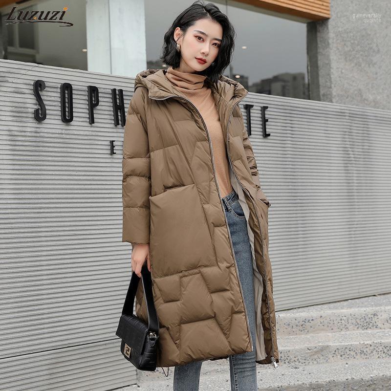 Women's Down & Parkas Luzuzi 2022 Winter Ultra Light Jacket Women Hooded Oversized Thick Warm Batwing Long Coat Female Loose Casual Guin22, Beige
Women's Down & Parkas Luzuzi 2022 Winter Ultra Light Jacket Women Hooded Oversized Thick Warm Batwing Long Coat Female Loose Casual Guin22, Beige
