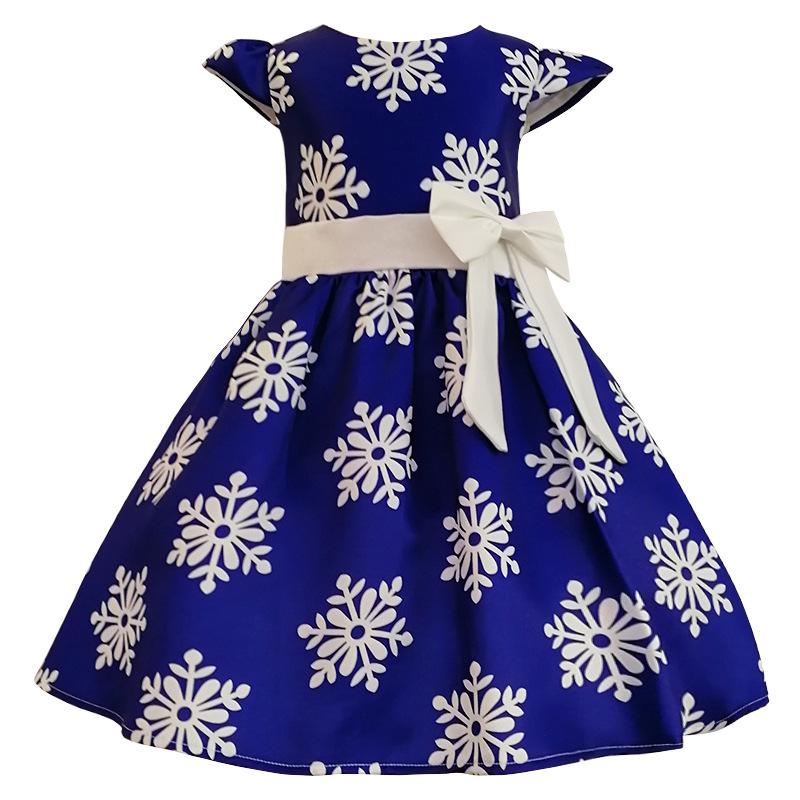 Girl's Dresses Dresses-for-girls Christmas Snow Princess Dress European Children's Clothes Summer Children Clothing 2-10 Years, Blue
Girl's Dresses Dresses-for-girls Christmas Snow Princess Dress European Children's Clothes Summer Children Clothing 2-10 Years, Blue