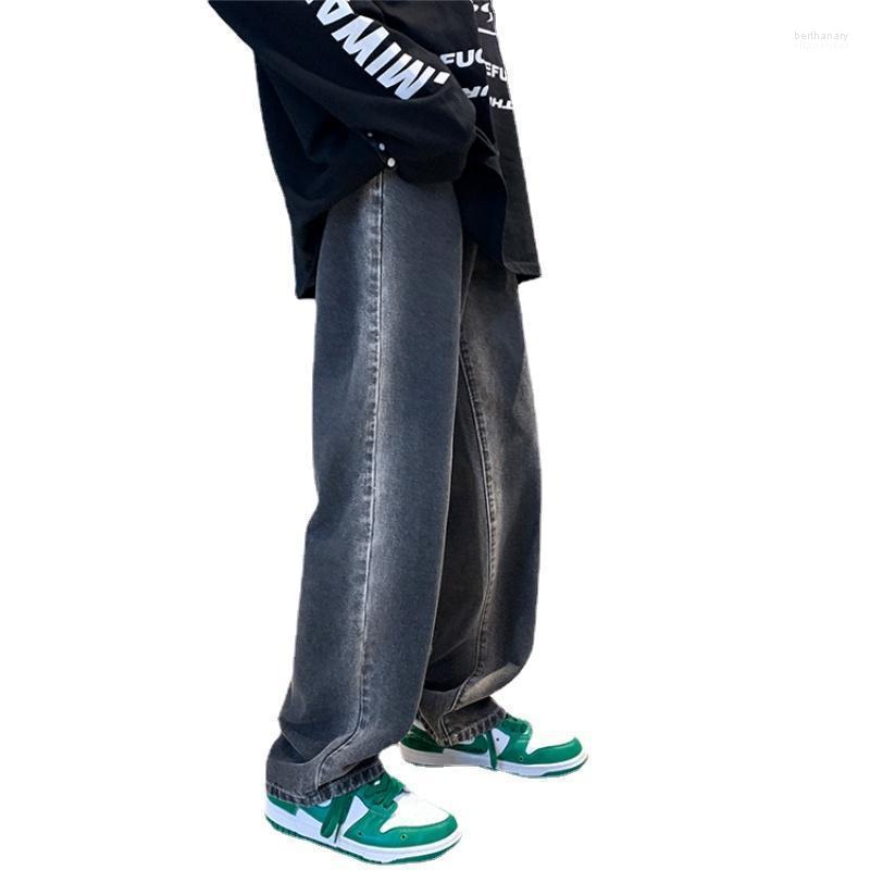 Men' Jeans Retro Washed Loose Wide-leg Pants Straight And Versatile Korean Fashion Gradient Floor Streetwear Men Bert22, Light blue
Men' Jeans Retro Washed Loose Wide-leg Pants Straight And Versatile Korean Fashion Gradient Floor Streetwear Men Bert22, Light blue