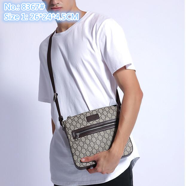 outlet men leathers shoulder bag business printing fashion briefcase street popular polka dot backpack outdoor waterproof cross contrast leather backpacks, Black-8367
outlet men leathers shoulder bag business printing fashion briefcase street popular polka dot backpack outdoor waterproof cross contrast leather backpacks, Black-8367