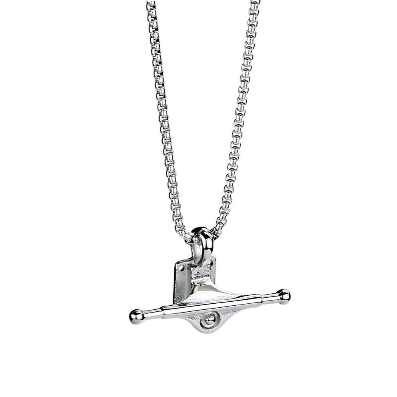 Pendant Necklaces Hip Hop Rock Gold Silver Color Stainless Steel Skateboard Bracket Pendants For Men Rapper Jewelry Drop
Pendant Necklaces Hip Hop Rock Gold Silver Color Stainless Steel Skateboard Bracket Pendants For Men Rapper Jewelry Drop