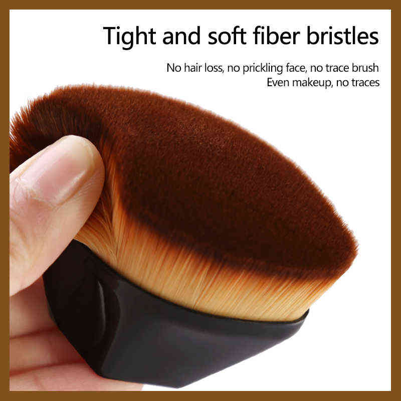 NXY Makeup Brushes Tools Foundation Bb Cream Loose Powder Flat Kit Set Female Make Up Cosmetics Beauty Brochas 0406
