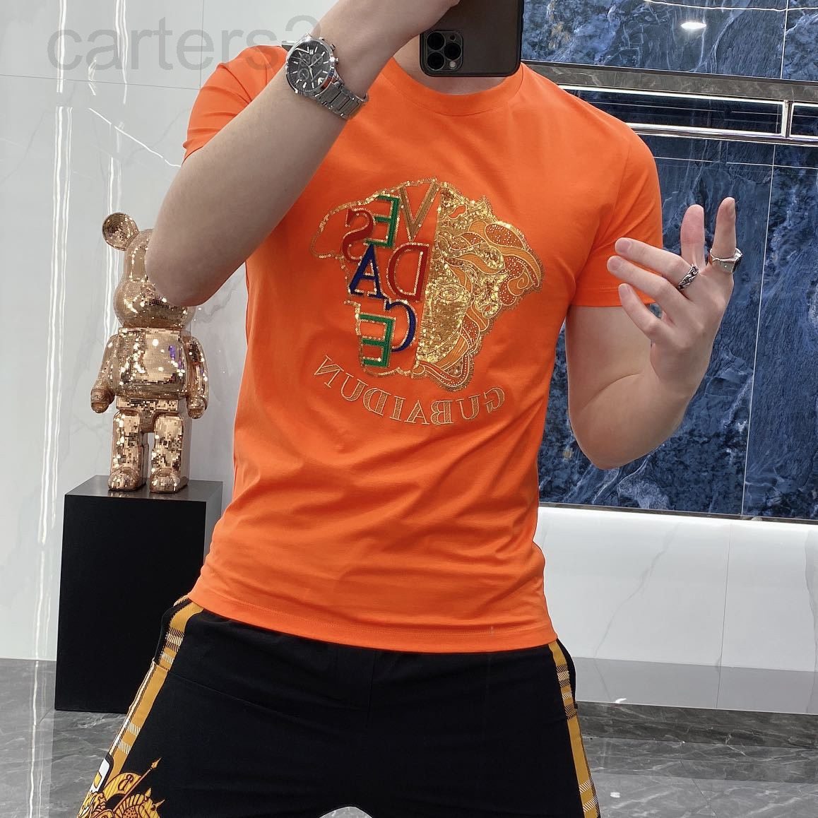 Men's T-Shirts designer 8102 Lilly's summer mercerized cotton short sleeve t-shirt base shirt UG7C2022, 2# packing bag
Men's T-Shirts designer 8102 Lilly's summer mercerized cotton short sleeve t-shirt base shirt UG7C2022, 2# packing bag