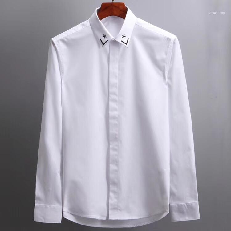High Quality Men's Shirt Long Sleeve Brand Clothing Casual Slim Solid Color Shirts, Beige
High Quality Men's Shirt Long Sleeve Brand Clothing Casual Slim Solid Color Shirts, Beige