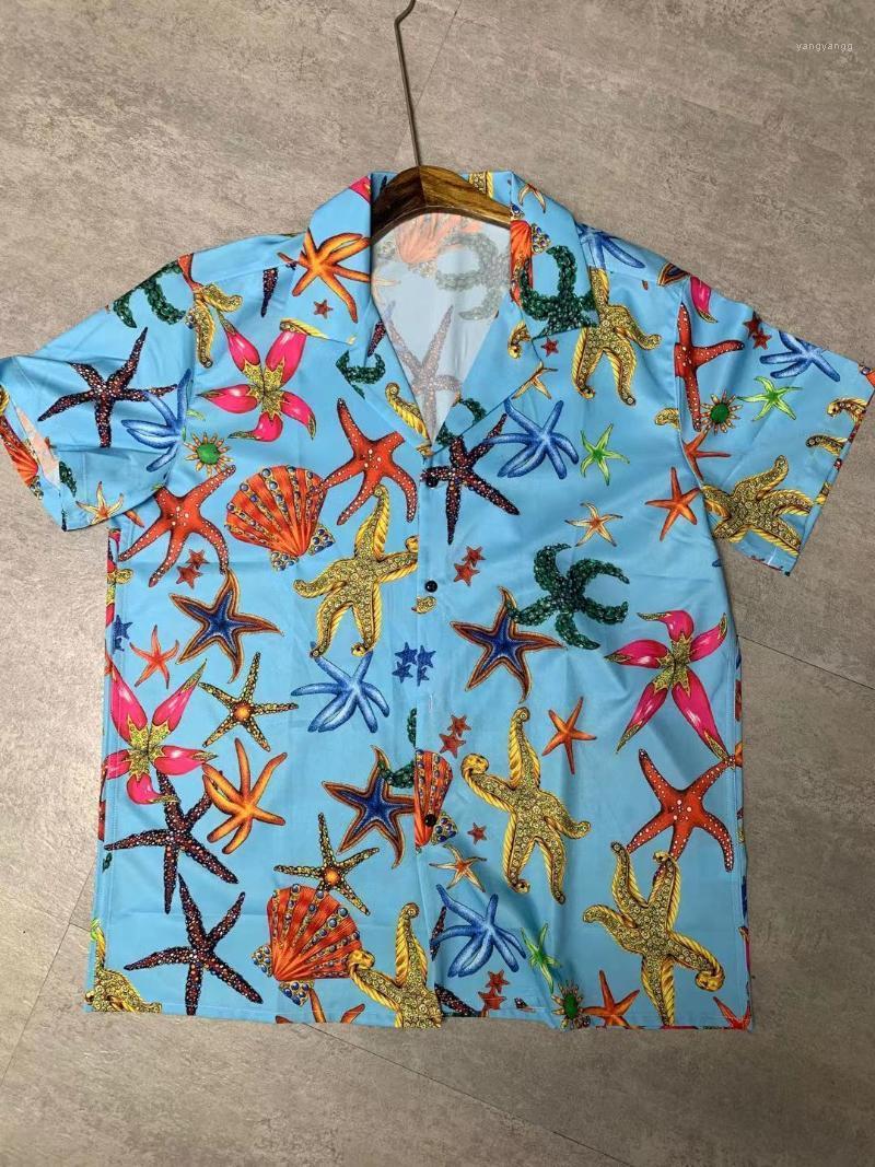 Men's Casual Shirts IK0228 Fashion 2022 Runway Luxury European Design Party Style Clothing, As pic
Men's Casual Shirts IK0228 Fashion 2022 Runway Luxury European Design Party Style Clothing, As pic