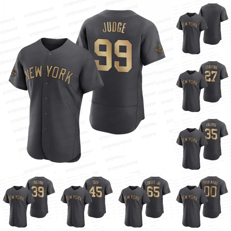 2022 All-Star Game Gold Baseball Jersey Giancarlo Stanton Clay Holmes Jose Trevino Gerrit Cole Nestor Cortes Jr. Aaron Judge Tim Locastro Anthony Rizzo Josh Donaldson, 65 nestor cortes jr.
2022 All-Star Game Gold Baseball Jersey Giancarlo Stanton Clay Holmes Jose Trevino Gerrit Cole Nestor Cortes Jr. Aaron Judge Tim Locastro Anthony Rizzo Josh Donaldson, 65 nestor cortes jr.