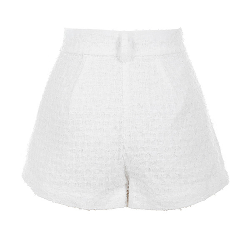 Summer Women 2 Piece Set Puff Sleeve Short Crop Top High Waist Wide Shorts Tracksuit Sexy White Casual Two Piece Sets 220602