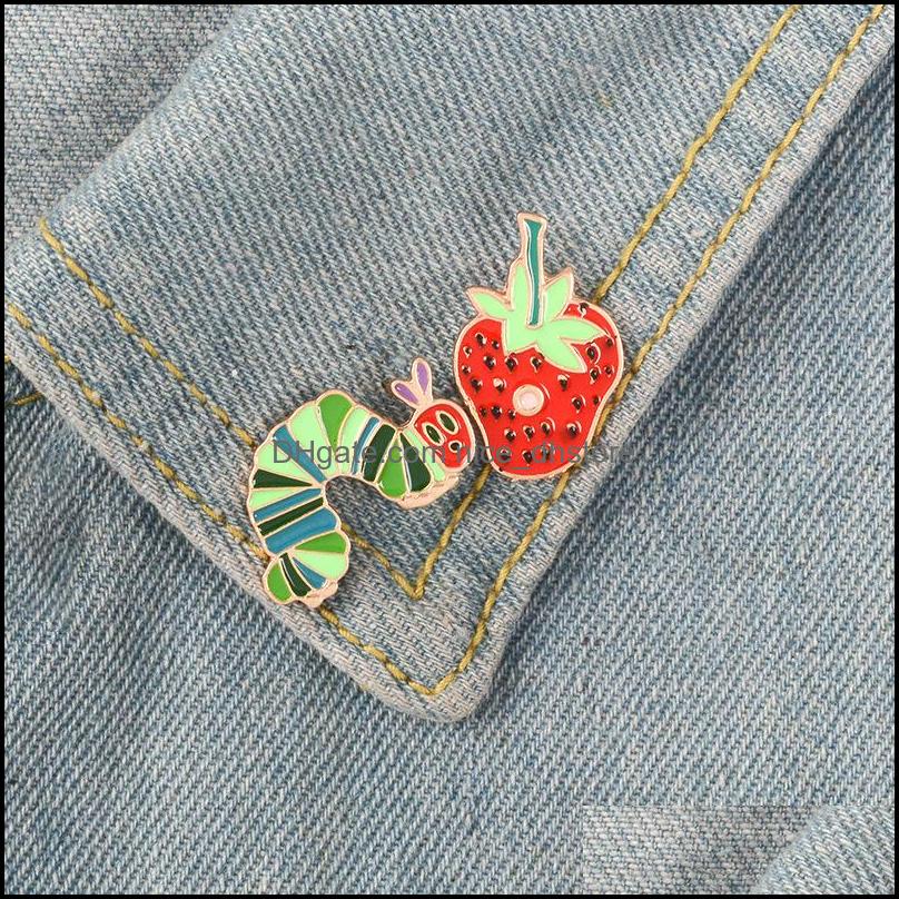 PinsBrooches Jewelry Stberry Caterpillar Enamel Pin Cartoon Plant Animal Badge Brooch Lapel Denim Jeans Shirt Bag Funny Cute Dhrsq
PinsBrooches Jewelry Stberry Caterpillar Enamel Pin Cartoon Plant Animal Badge Brooch Lapel Denim Jeans Shirt Bag Funny Cute Dhrsq