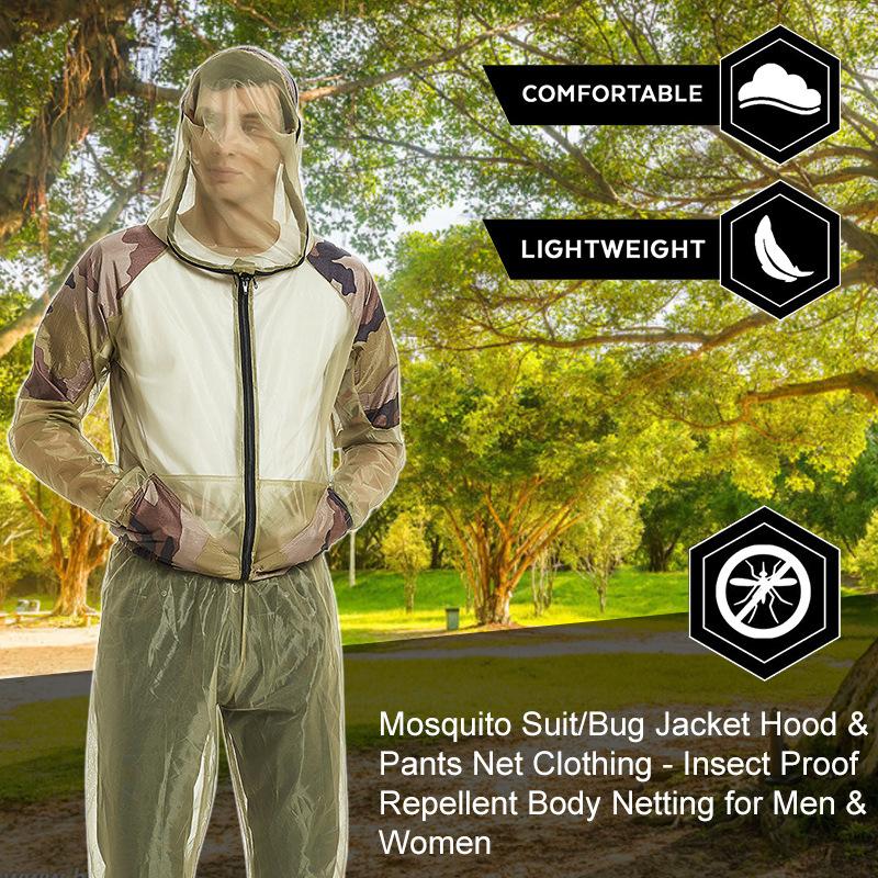 Hunting Jackets Unisex Fishing Clothes Mesh Hood Mosquito Repellent Suit Anti-Mosquito Bite Coat Insect-proof Jacket Set For Outdoor Protect, Auburn
Hunting Jackets Unisex Fishing Clothes Mesh Hood Mosquito Repellent Suit Anti-Mosquito Bite Coat Insect-proof Jacket Set For Outdoor Protect, Auburn