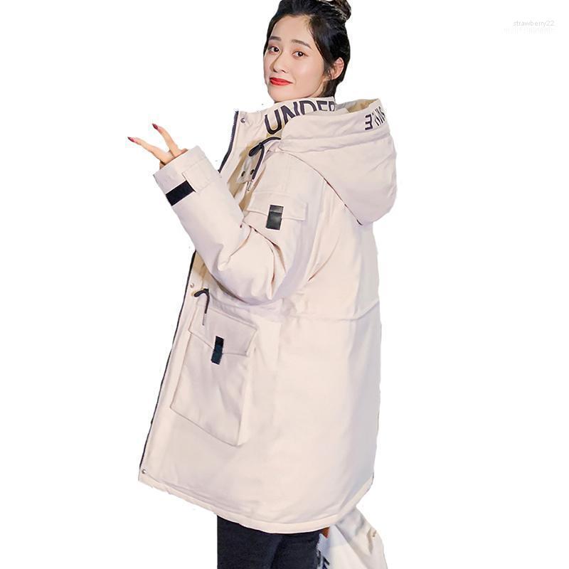 Women's Down & Parkas Parker Padded Jacket Women Mid-length Korean Loose Hong Kong Style Jackets Winter Female Hooded Overcoat1 Stra22, Green
Women's Down & Parkas Parker Padded Jacket Women Mid-length Korean Loose Hong Kong Style Jackets Winter Female Hooded Overcoat1 Stra22, Green