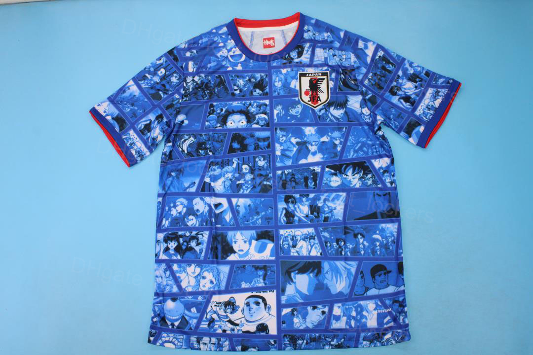 2022 Qatar World Cup CARTOON Japan Jerseys Soccer 10 ATOM 10 TSUBASA 9 HYUGA KAMAMOTO MIURA Japanese Football Shirt Kits Uniform Custom Name Number National Team, Blue
2022 Qatar World Cup CARTOON Japan Jerseys Soccer 10 ATOM 10 TSUBASA 9 HYUGA KAMAMOTO MIURA Japanese Football Shirt Kits Uniform Custom Name Number National Team, Blue