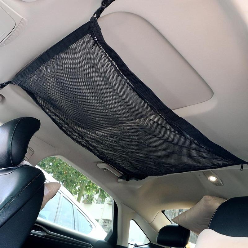 Car Organizer Accessories Interior Ceiling Mesh Net Storage Bag Auto Sundries Pocket Adjustable Cargo UniversalCar
Car Organizer Accessories Interior Ceiling Mesh Net Storage Bag Auto Sundries Pocket Adjustable Cargo UniversalCar