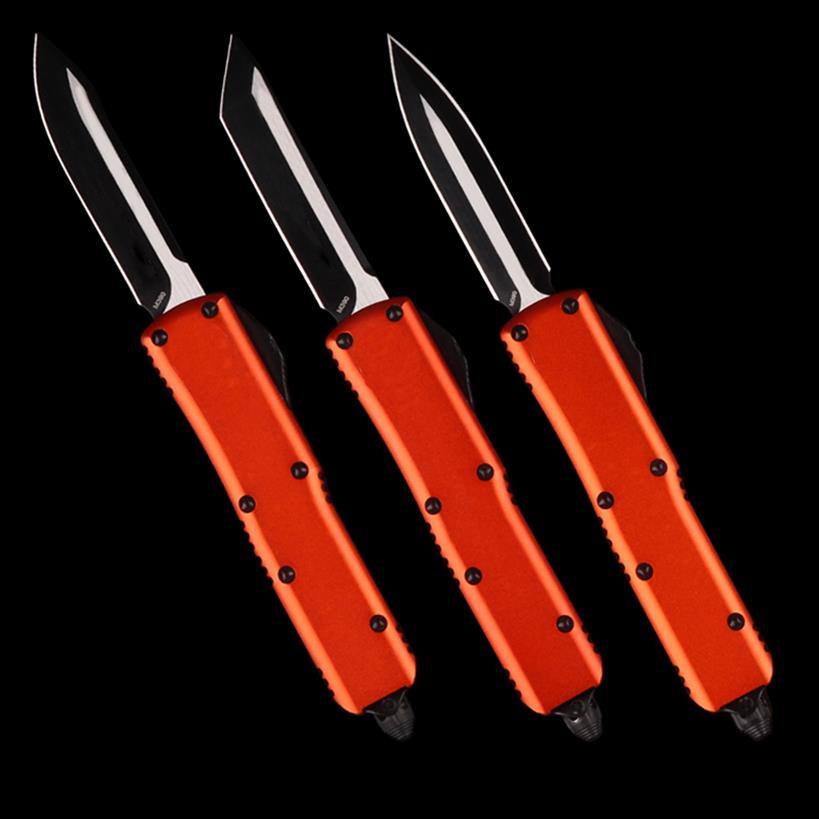 Orange MINI UTX 85 pocket knives ORIGINAL SIZE MT Automatic Knife DOUBLE action tactical folding knifes GIFT hunting men grooming 295g
Orange MINI UTX 85 pocket knives ORIGINAL SIZE MT Automatic Knife DOUBLE action tactical folding knifes GIFT hunting men grooming 295g