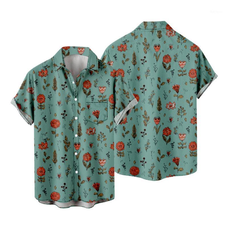 Men's Casual Shirts Mens Fashion And Leisure 3D Digital Printing Buckle Lapel Short Sleeve Shirt Top TopMen's, Multicolor
Men's Casual Shirts Mens Fashion And Leisure 3D Digital Printing Buckle Lapel Short Sleeve Shirt Top TopMen's, Multicolor