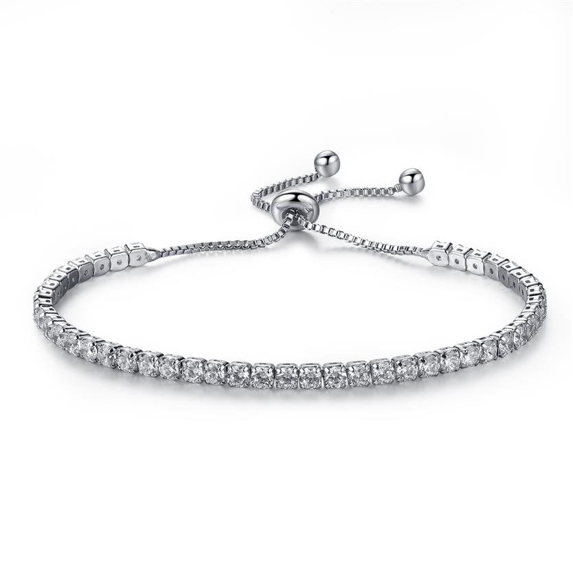 Elegant Platinum Plated Bezel Set Cubic Zirconia Tennis Adjustable Bracelet263d
Elegant Platinum Plated Bezel Set Cubic Zirconia Tennis Adjustable Bracelet263d