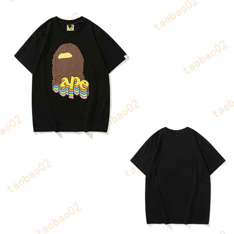Apes Men's T-Shirt Letter Print Casual Summer t shirt Breathable Short Sleeve Hip Hop Street Women's tShirt 2022 New B002, 1pcs buttons
Apes Men's T-Shirt Letter Print Casual Summer t shirt Breathable Short Sleeve Hip Hop Street Women's tShirt 2022 New B002, 1pcs buttons
