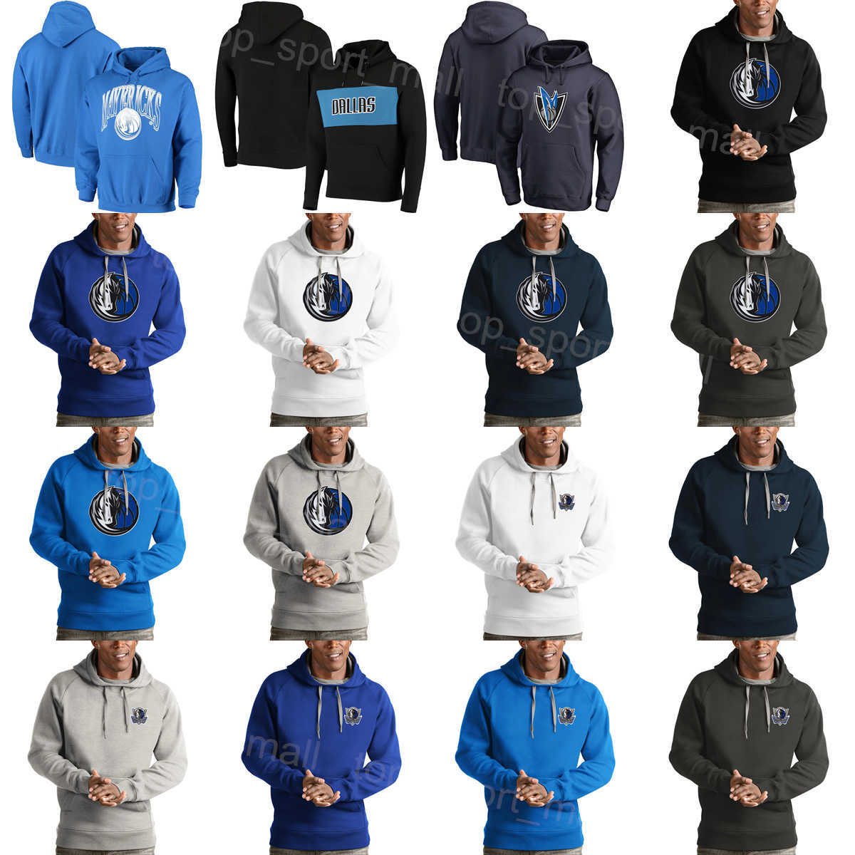 Men Women Basketball Maxi Kleber Hoody Jersey 42 Boban Marjanovic Hooded 51 Brandon Knight Hoodies 20 JJ Redick Sweatshirts 17 Christian Wood All