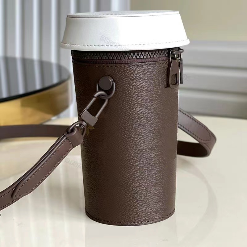 Evening handbag Bags Mens Womens Coffee Cup accompanying accessories canvas mini leather calfskin shoulder cross body wallet clutch bag 80812 capsules, White
Evening handbag Bags Mens Womens Coffee Cup accompanying accessories canvas mini leather calfskin shoulder cross body wallet clutch bag 80812 capsules, White