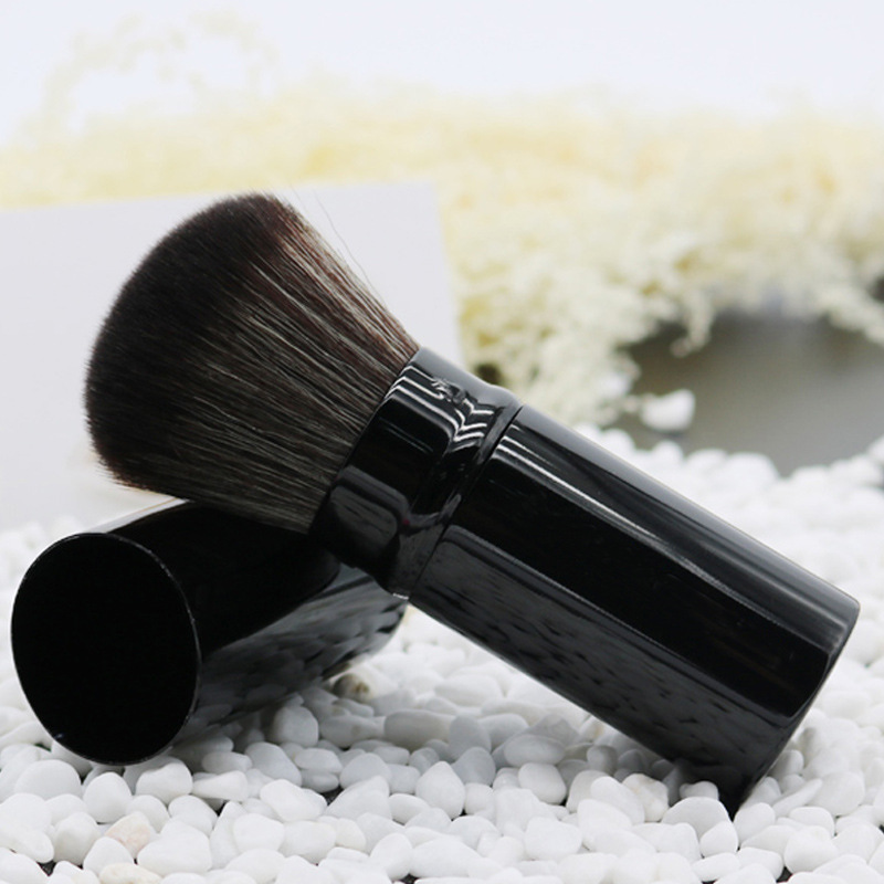 Retractable Makeup Brush Loose Powder Blush Powder Brushes With Aluminum Tube Soft Hair Make Up Tools Brochas Para Polvos Y Rubor En Polvo Suelto