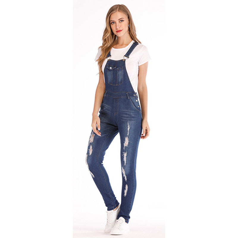 Women's Plus Size Jumpsuits Rompers Ripped Stretch Sexy Slim Overalls Skinny Tight Jeans Casual Full Length Denim Overall Women's Summer Fashion Jumpsuit 220826, Dark blue
Women's Plus Size Jumpsuits Rompers Ripped Stretch Sexy Slim Overalls Skinny Tight Jeans Casual Full Length Denim Overall Women's Summer Fashion Jumpsuit 220826, Dark blue