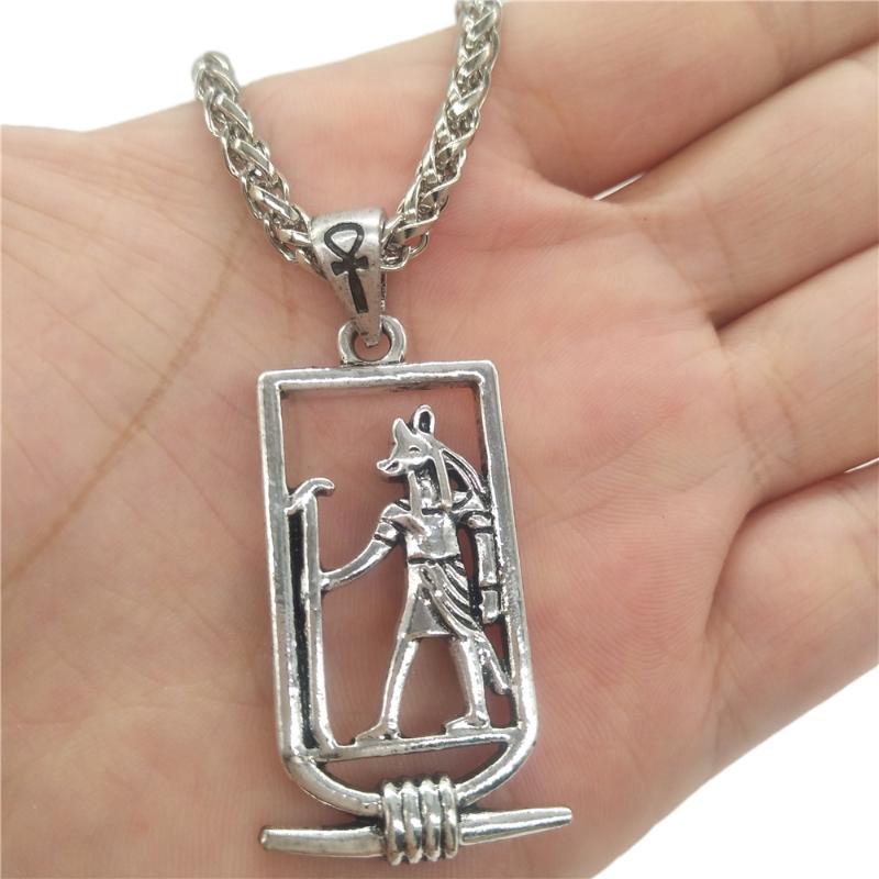 Pendant Necklaces Drop 1pcs Ancient Egypt Anubis Amulet Tribal Ethnic Necklace Egyptian Jewelry For Men Women Gift 2022
Pendant Necklaces Drop 1pcs Ancient Egypt Anubis Amulet Tribal Ethnic Necklace Egyptian Jewelry For Men Women Gift 2022