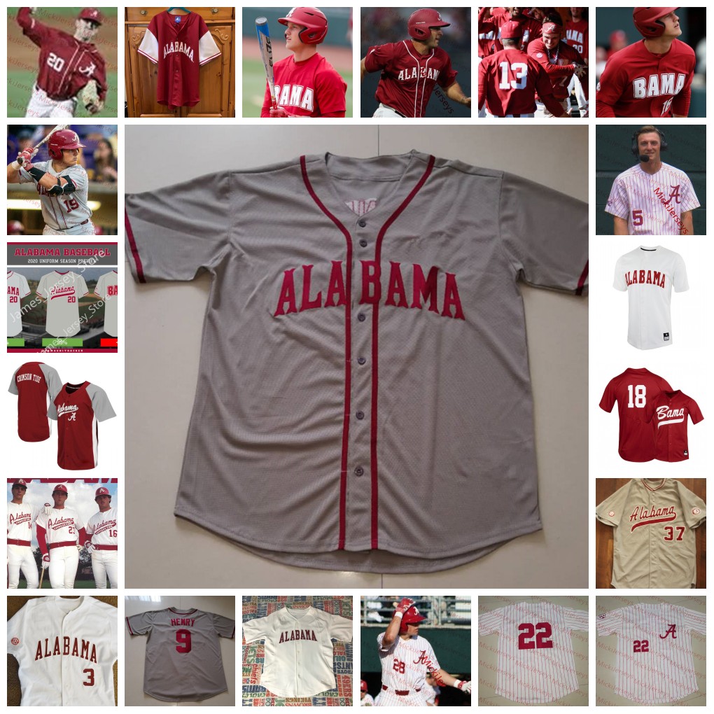 

2022 NCAA Custom Alabama Crimson Tide Baseball Jersey 24 ERIC FOGGO 25 DAVIS HELLER 26 GRAYSON HITT 27 BEN HESS 28 ELI GILES 29 BRAYDEN GAINEY 30 Jake Leger WILL PORTERA, Retro red