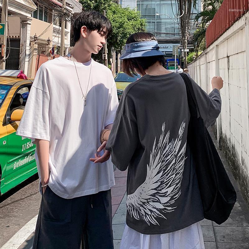 Men' T-Shirts Summer Harajuku Style Short-sleeved And Women' T-shirt Oversized Korean Loose Trend Angel Print Top, Pure white
Men' T-Shirts Summer Harajuku Style Short-sleeved And Women' T-shirt Oversized Korean Loose Trend Angel Print Top, Pure white