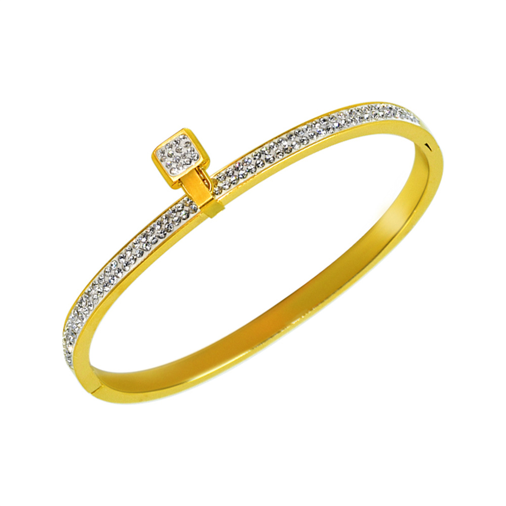 Designer Bracelet for Women Love Bangle Crystal Lock Lover Bracelets Double Ball Titanium Steel Fashion Charming Luxury Gold Color Couple Cuff Women Lady Jewelry
Designer Bracelet for Women Love Bangle Crystal Lock Lover Bracelets Double Ball Titanium Steel Fashion Charming Luxury Gold Color Couple Cuff Women Lady Jewelry