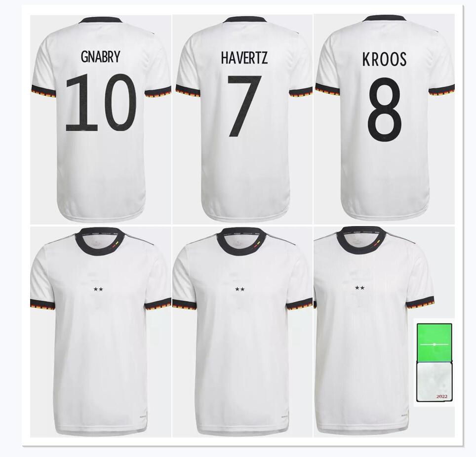 KROOS 2022 2023 Soccer Jerseys Gundogan REUS GNABRY WERNER 22 23 KIMMICH maillot de foot football Sane Goretzka CAN HAVERTZ MEN Musiala GermanyS, Black
KROOS 2022 2023 Soccer Jerseys Gundogan REUS GNABRY WERNER 22 23 KIMMICH maillot de foot football Sane Goretzka CAN HAVERTZ MEN Musiala GermanyS, Black