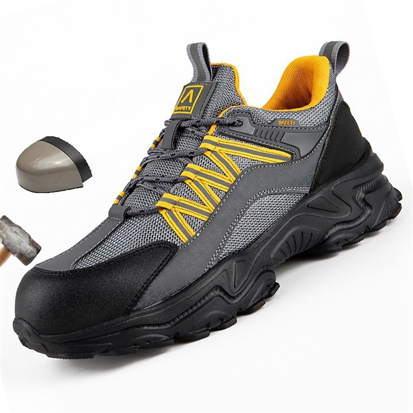 Safety Shoes Men Anti-Puncture Steel Toe Work Boots Lightweight And Breathable Work Sneakers Indestructible Work Shoes Men 220616, Black
Safety Shoes Men Anti-Puncture Steel Toe Work Boots Lightweight And Breathable Work Sneakers Indestructible Work Shoes Men 220616, Black